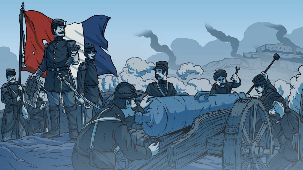 Illustration pour le jeu Fire and Maneuver.